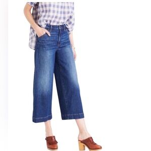 Madewell - Wide Leg Crop Jeans